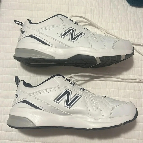 New Balance 608 White Navy Men's Shoes, size 12 Extra Wide 4E MX608WN5 NWOT - Picture 3 of 8